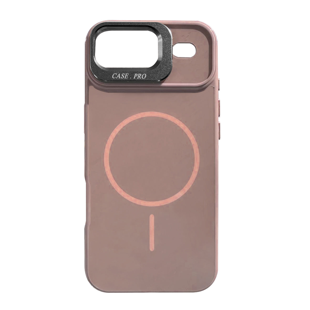 Reiko Built-in Stash Stand, Shockproof, Sturdy, Compatible with MagSafe Protection  Stylish Cover,  Compatible   with IPHONE 17 AIR  ,PC76-IPH17AIRPK